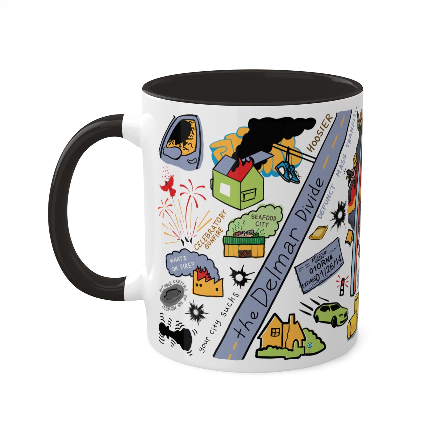 St Louis Sucks Mug (11oz)
