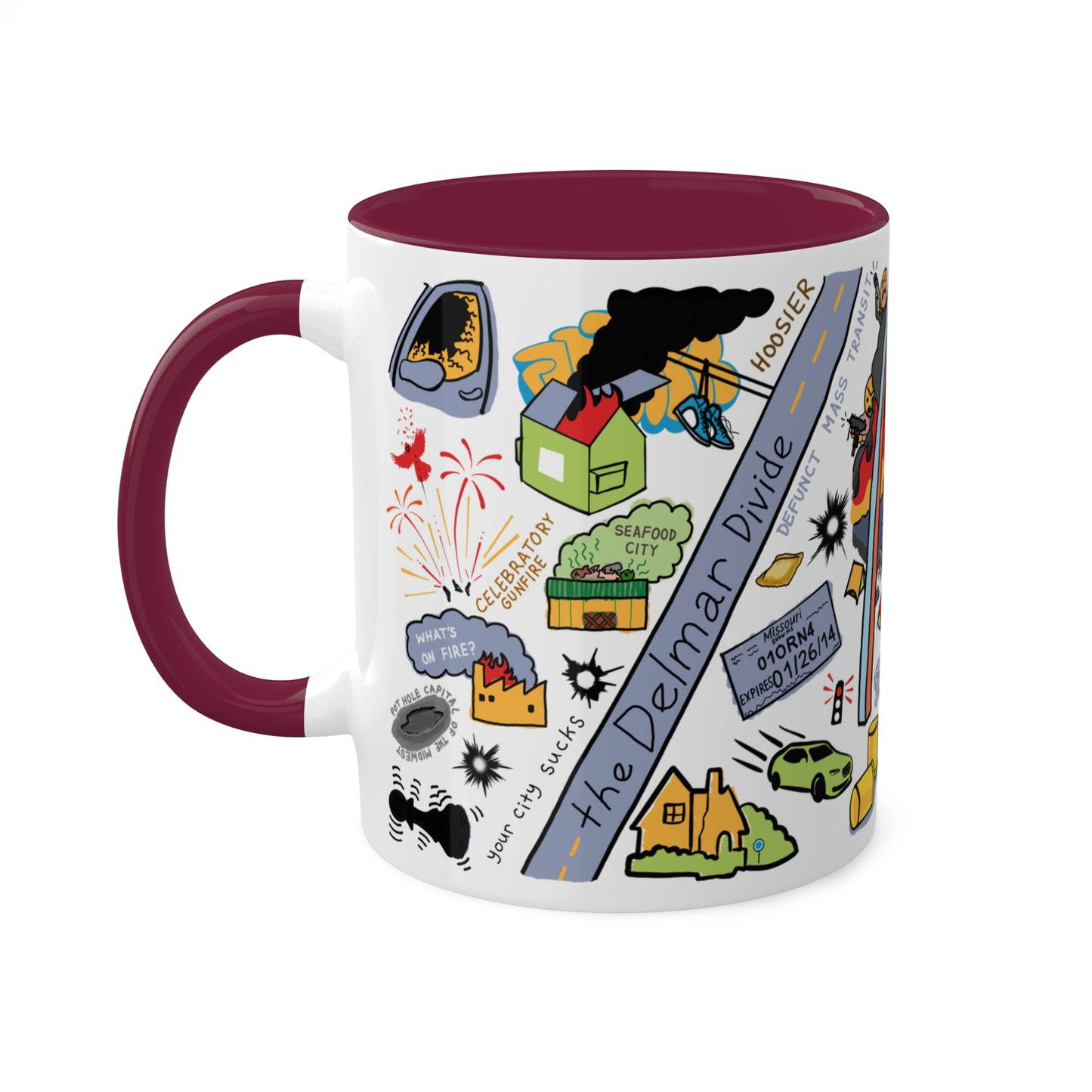 St Louis Sucks Mug (11oz)