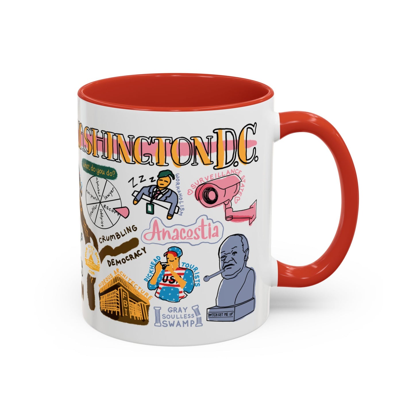 Washington DC Sucks Mug (11oz)