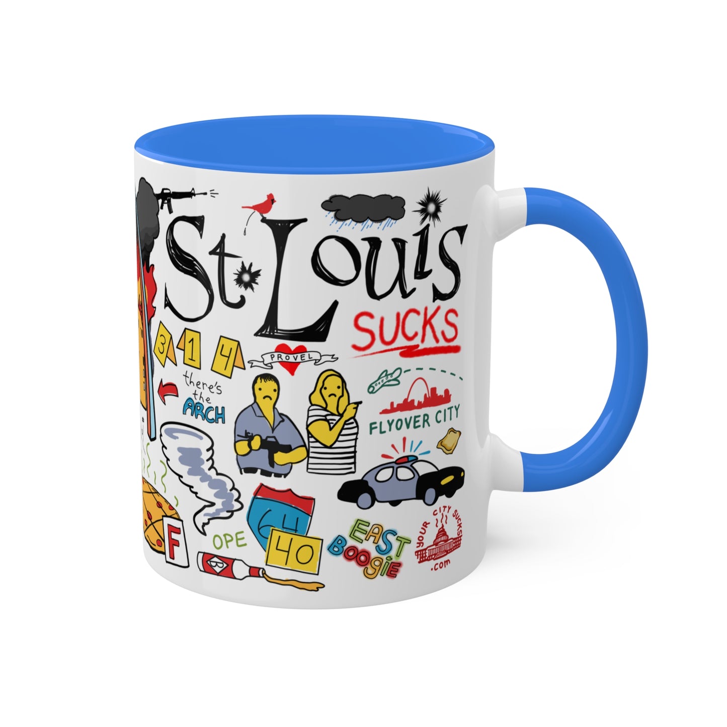 St Louis Sucks Mug (11oz)