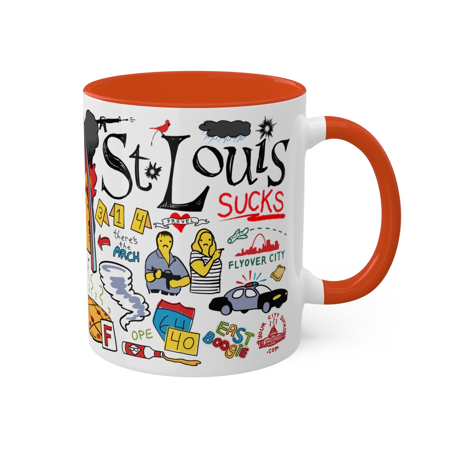 St Louis Sucks Mug (11oz)