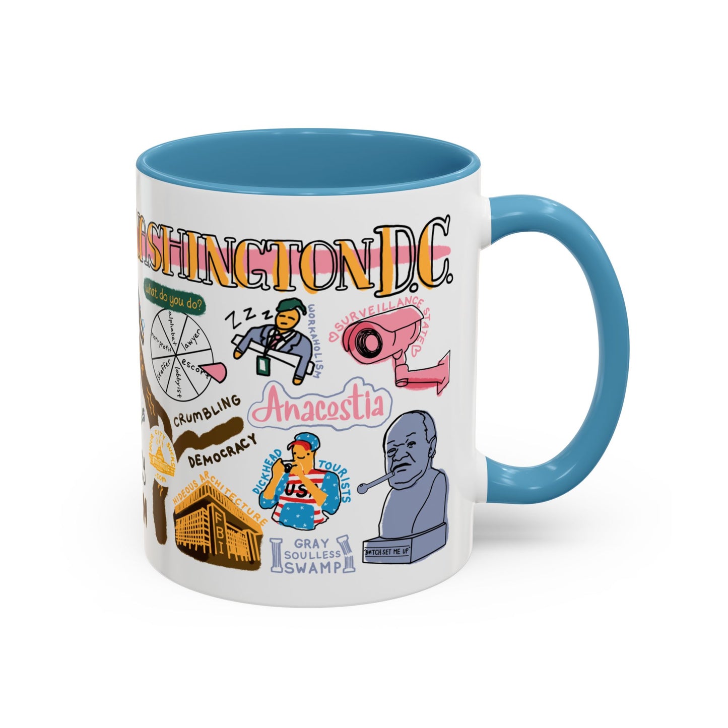Washington DC Sucks Mug (11oz)