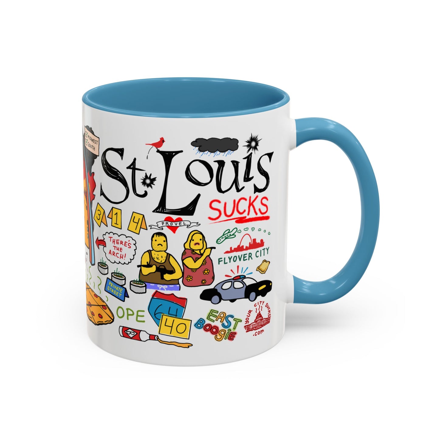 St Louis Sucks Mug (11oz)