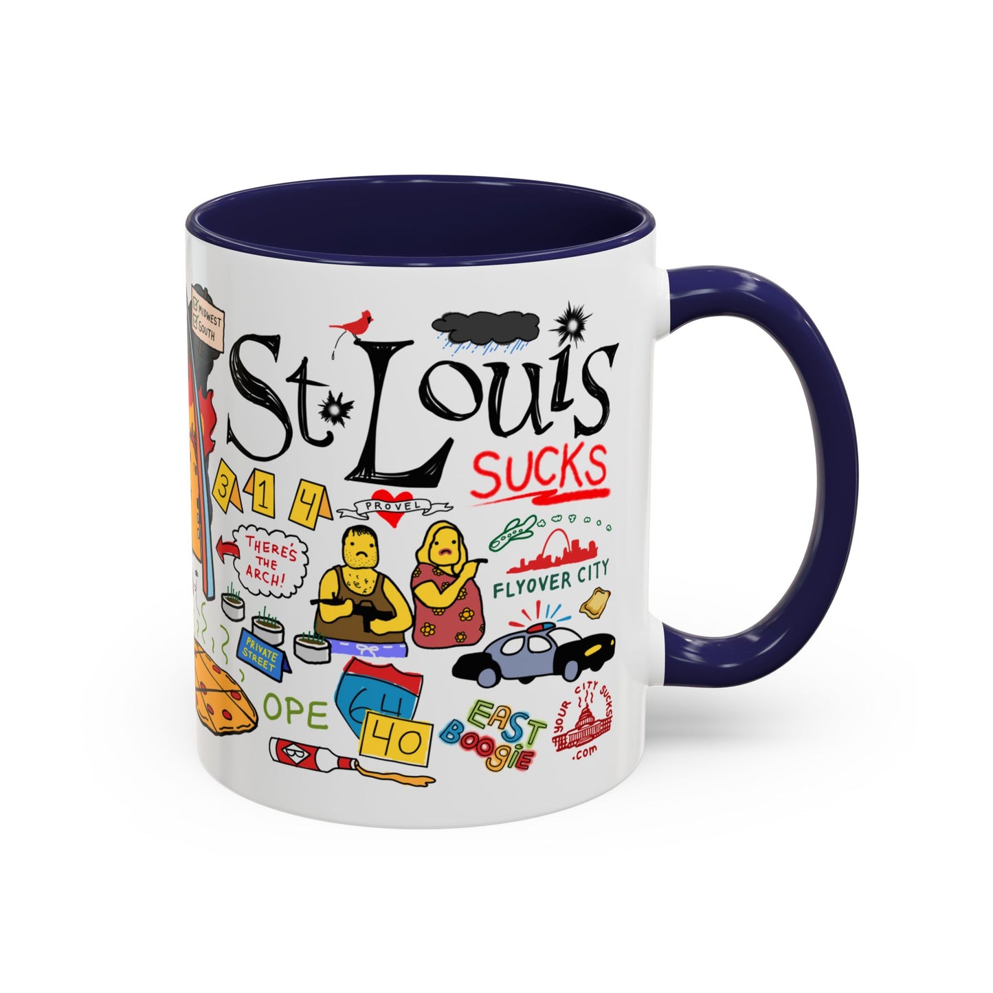 St Louis Sucks Mug (11oz)