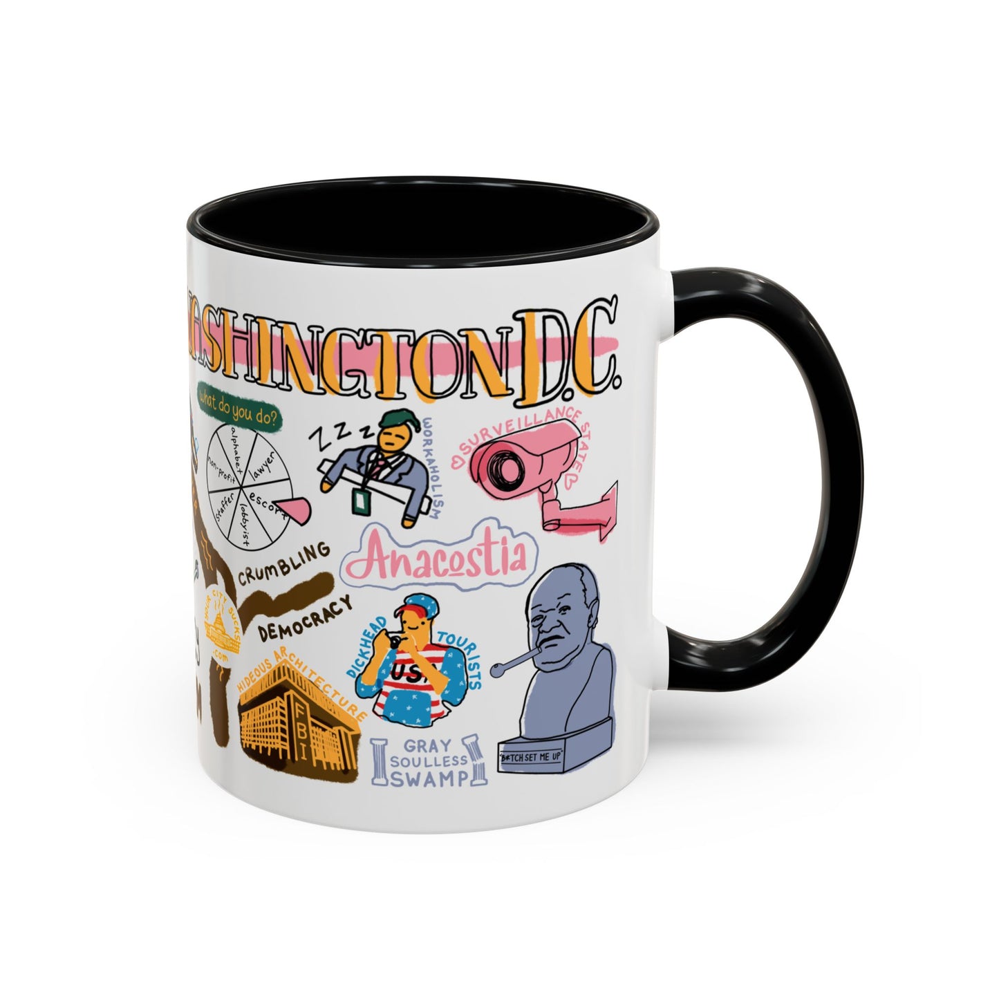 Washington DC Sucks Mug (11oz)