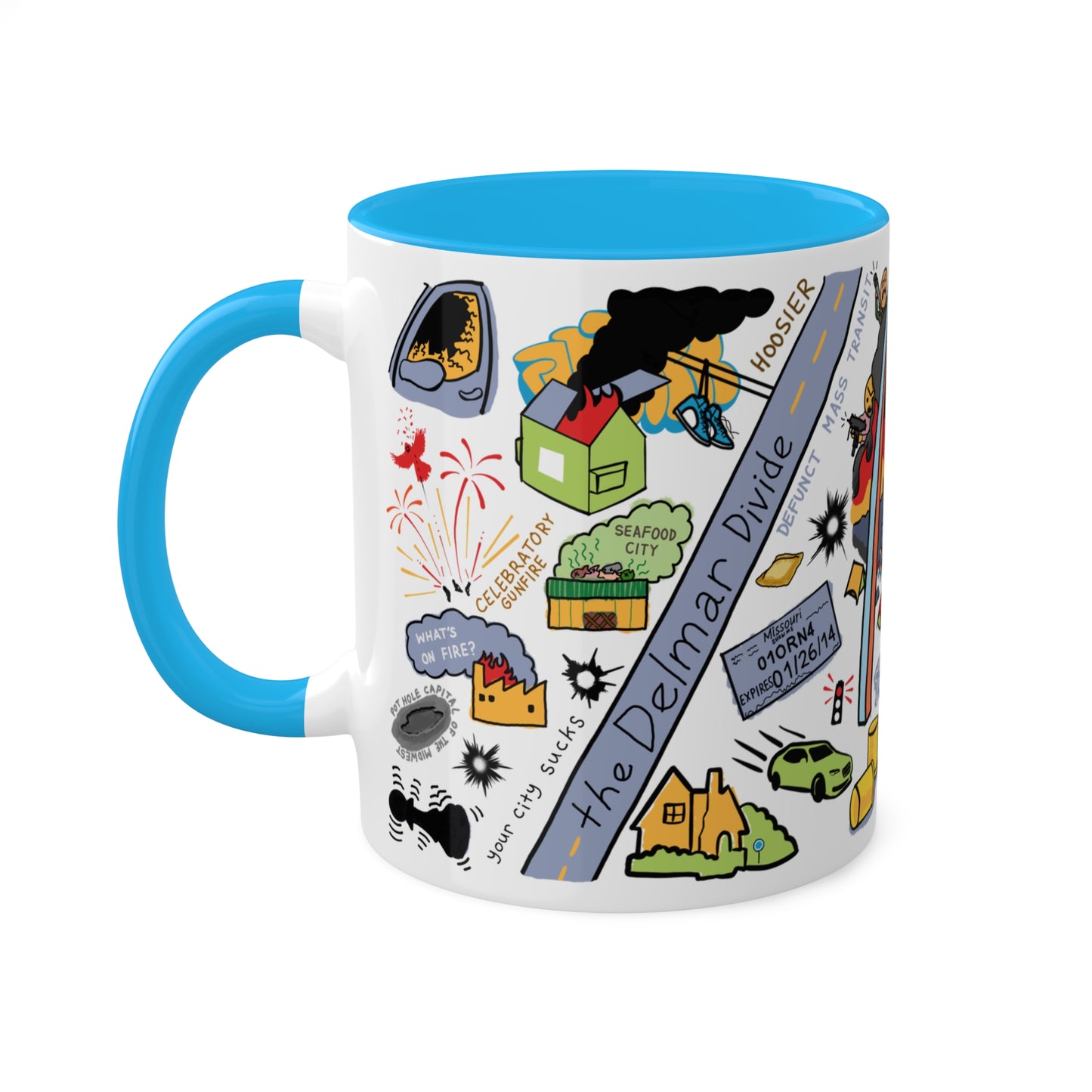 St Louis Sucks Mug (11oz)