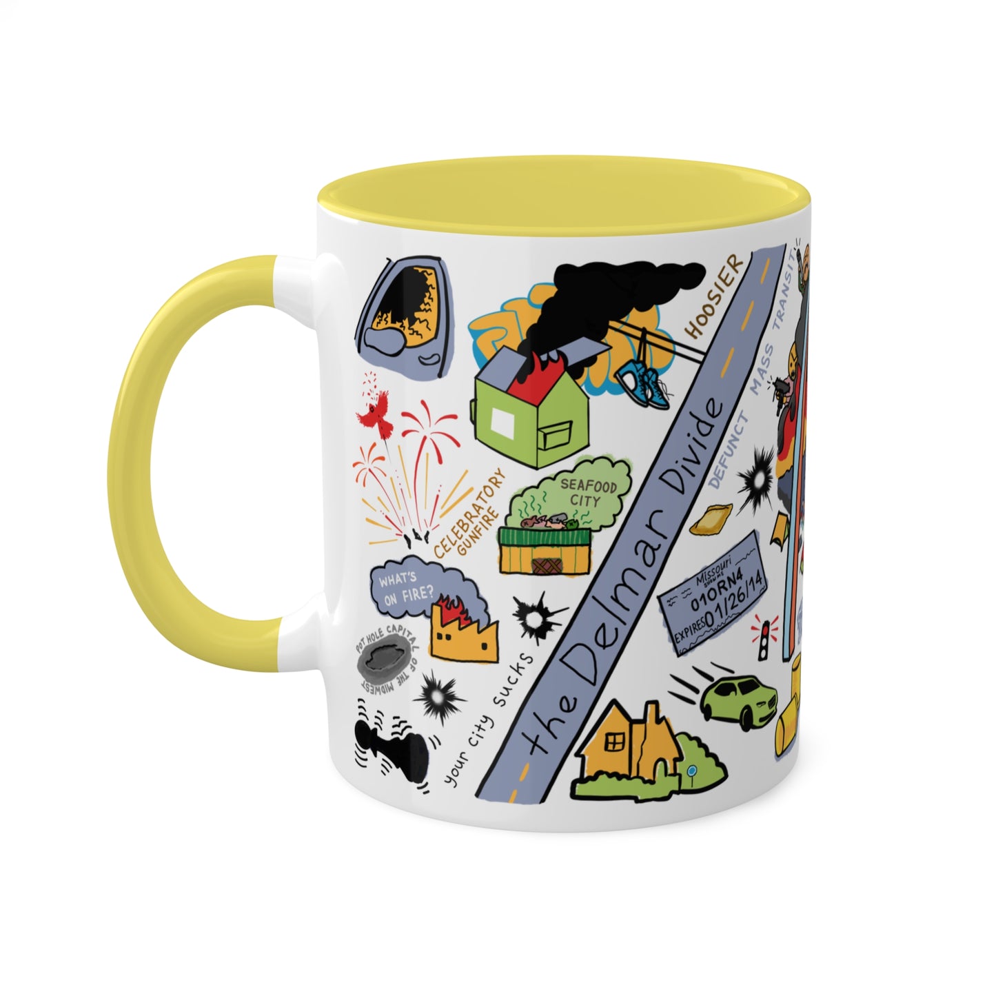 St Louis Sucks Mug (11oz)