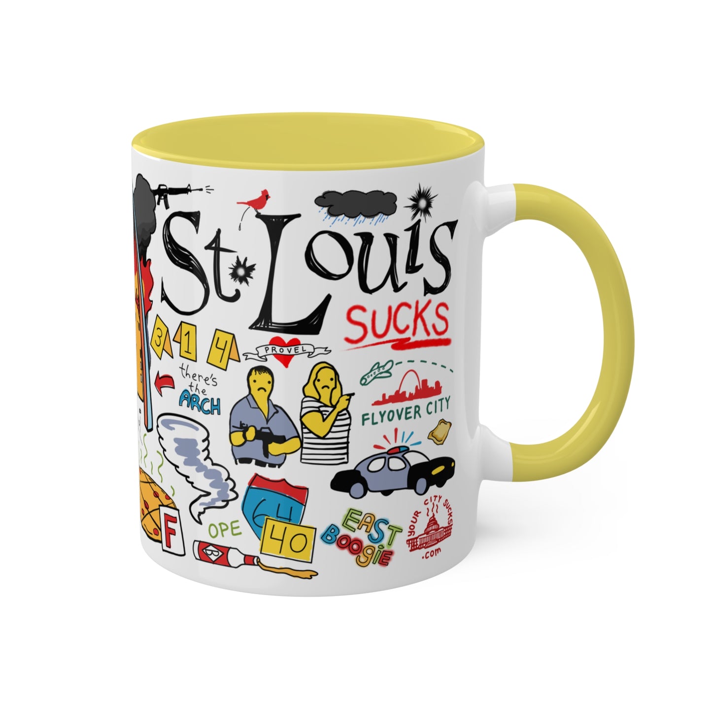 St Louis Sucks Mug (11oz)