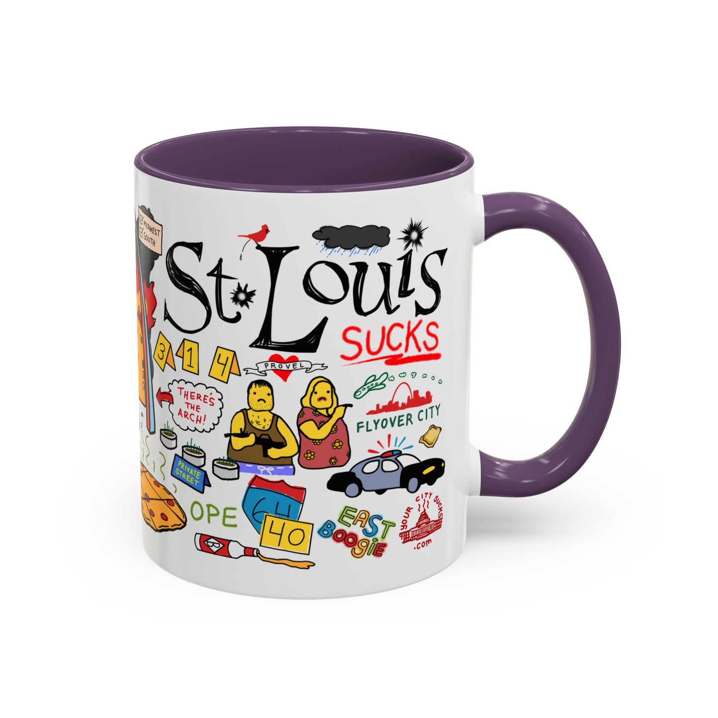 St Louis Sucks Mug (11oz)