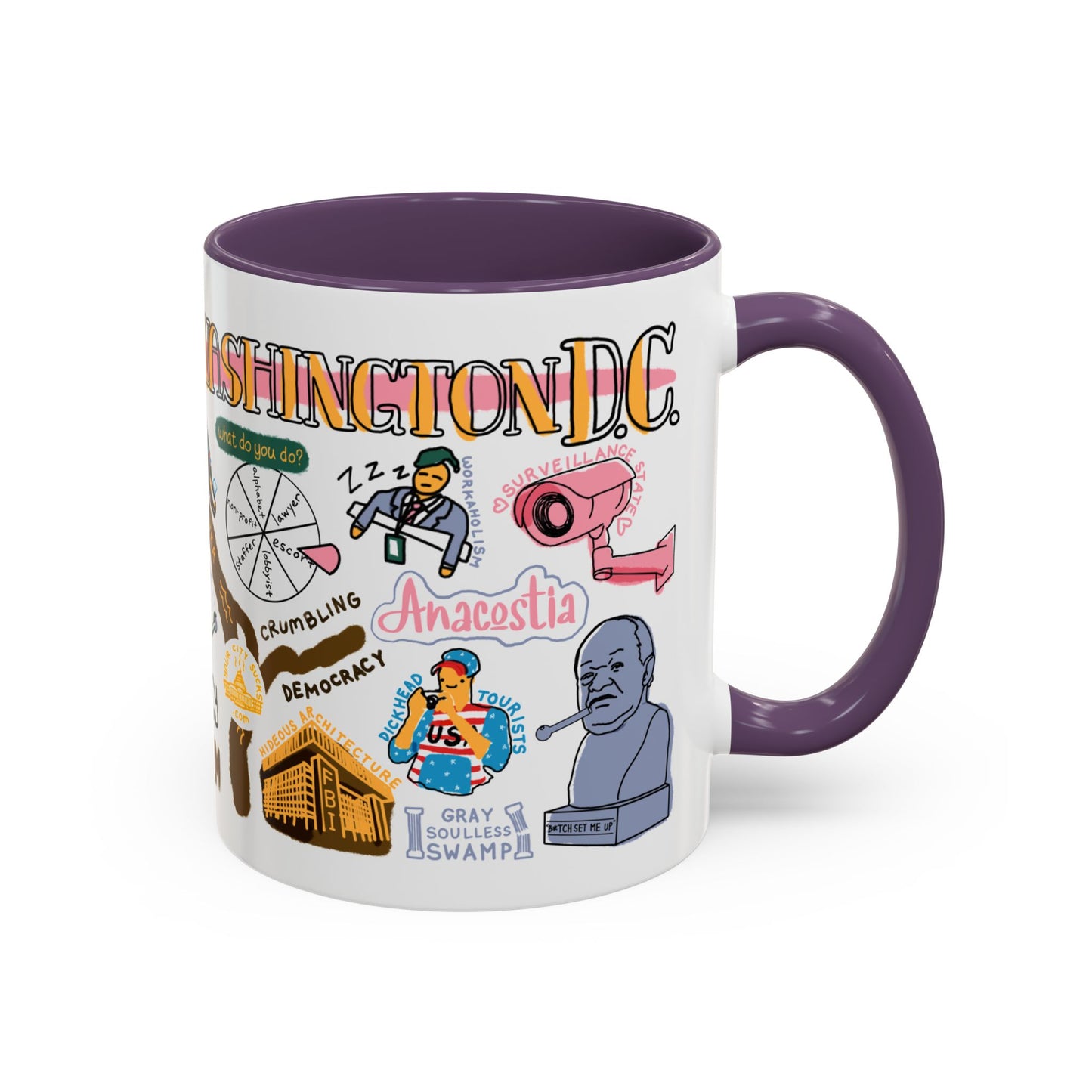 Washington DC Sucks Mug (11oz)