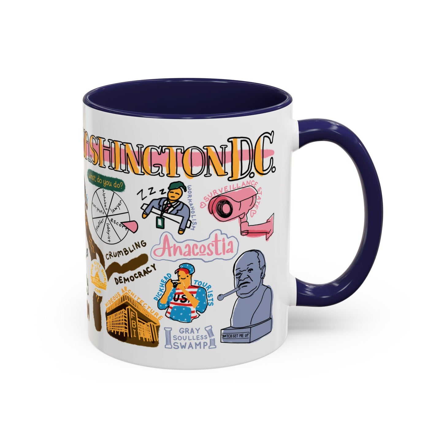 Washington DC Sucks Mug (11oz)