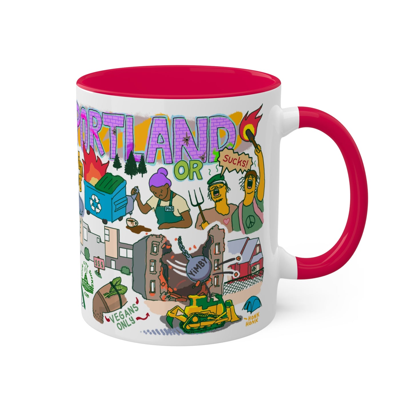 Portland Sucks Mug (11oz)