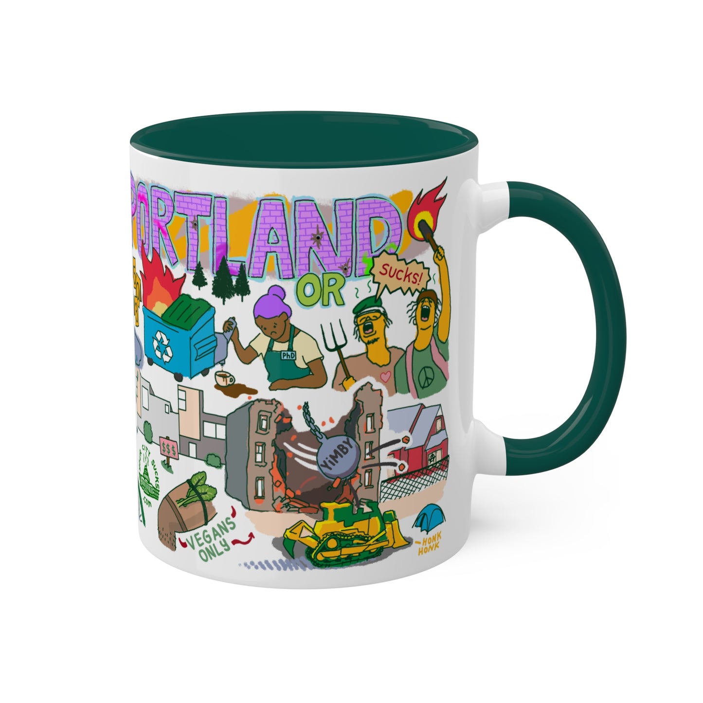 Portland Sucks Mug (11oz)