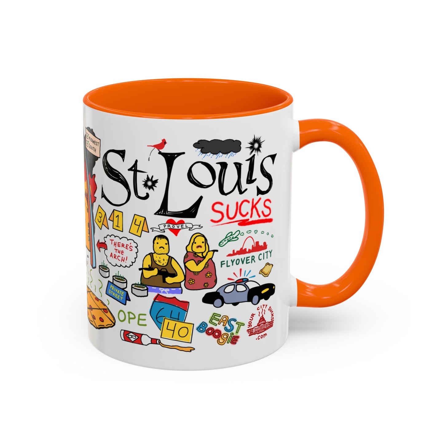 St Louis Sucks Mug (11oz)